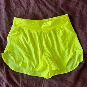 Lululemon Fast And Free Refkective High Rise Classic Fit Short 3"